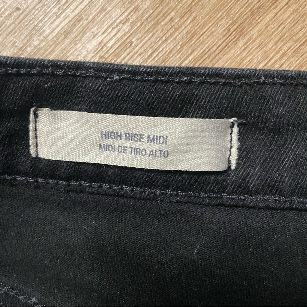 Black Universal Thread High Rise Shorts - Picture 3 of 5